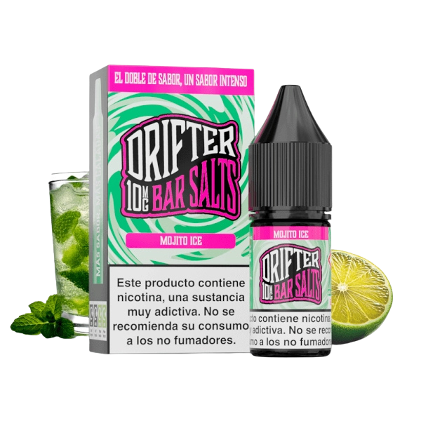 Drifter Bar Salts Mojito Ice 10mg 10ml sales de nicotina sabor mojito y hielo