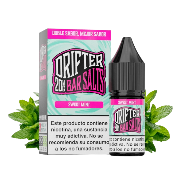 Drifter Bar Salts Sweet Mint 10ml – Menta Dulce y Refrescante
