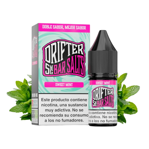 Drifter Bar Salts Sweet Mint 5mg 10ml sales de nicotina sabor menta dulce