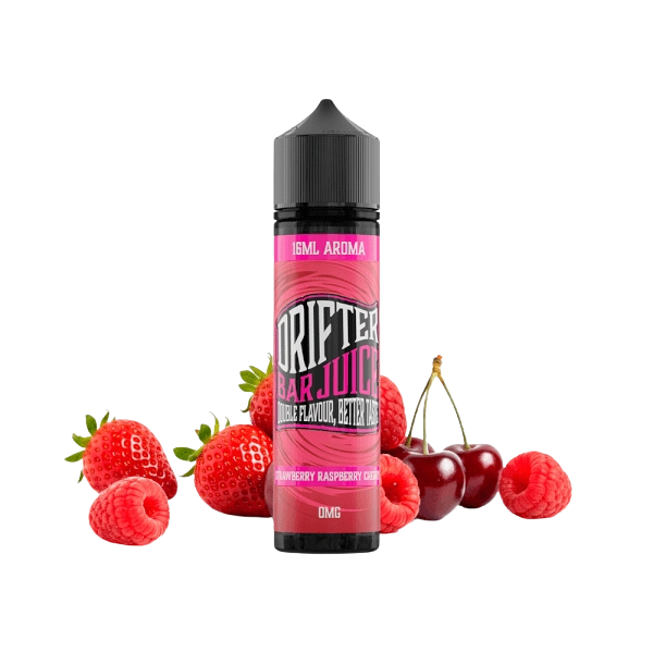 Drifter Bar Strawberry Raspberry Cherry 16ml aroma longfill sabor fresa frambuesa y cereza