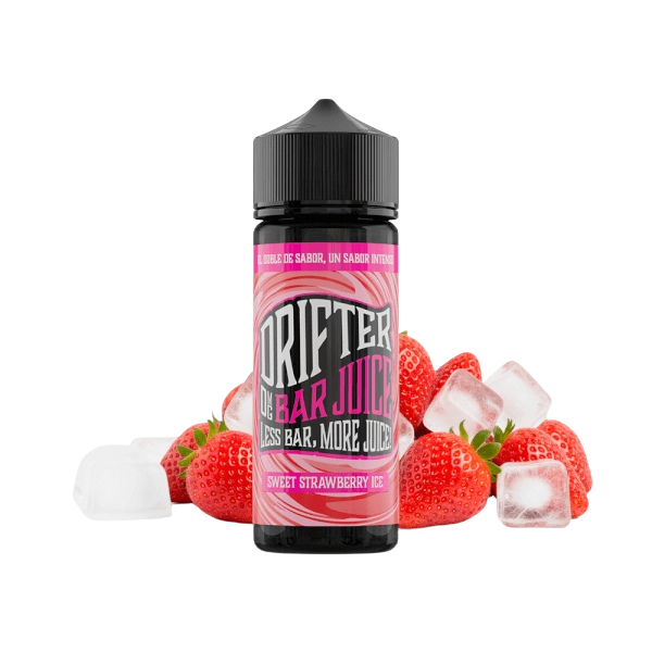 Drifter Bar Sweet Strawberry Ice Longfill 24ml – Fresa Dulce y Jugosa con Toque Helado