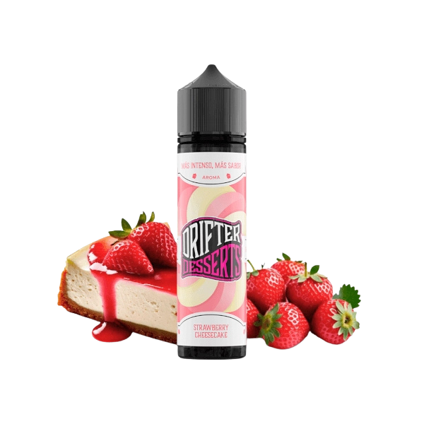 Drifter Desserts Strawberry Cheesecake Longfill 16 ml – Aroma Tarta de Queso con Fresa Cremosa