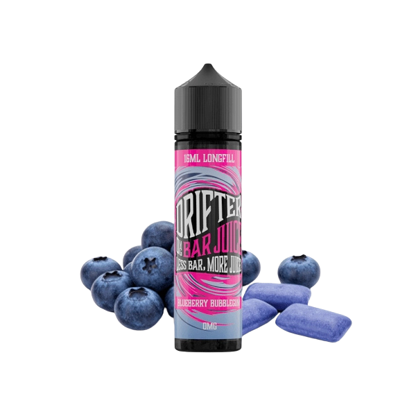 Drifter Bar Blueberry Bubblegum Longfill 16 ml – Aroma Arándanos con Chicle Dulce