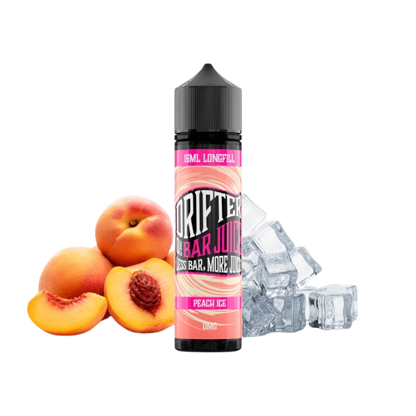 Drifter Bar Peach Ice Longfill 16 ml – Melocotón Jugoso con Frescor Helado