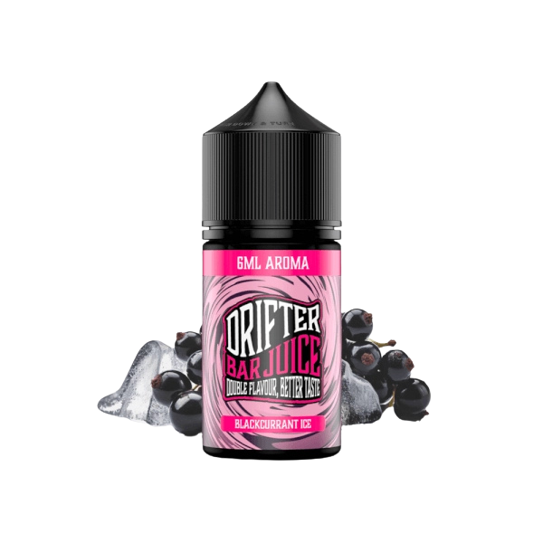 Drifter Bar Blackcurrant Ice 6ml: Grosella Negra con un Toque Helado Intenso