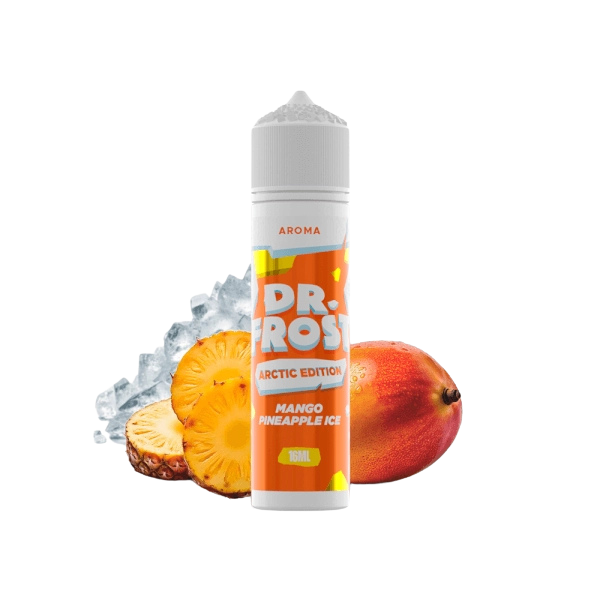 Dr Frost Mango Pineapple Ice Longfill 16 ml – Mango jugoso y piña fresca con toque helado