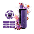 Pod desechable Mübar 6 en 1 240K Berry Mix con seis sabores sin nicotina