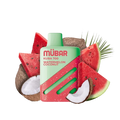 Mübar Kuba 700 Watermelon Coconut 20mg vapeador desechable sabor sandía y coco