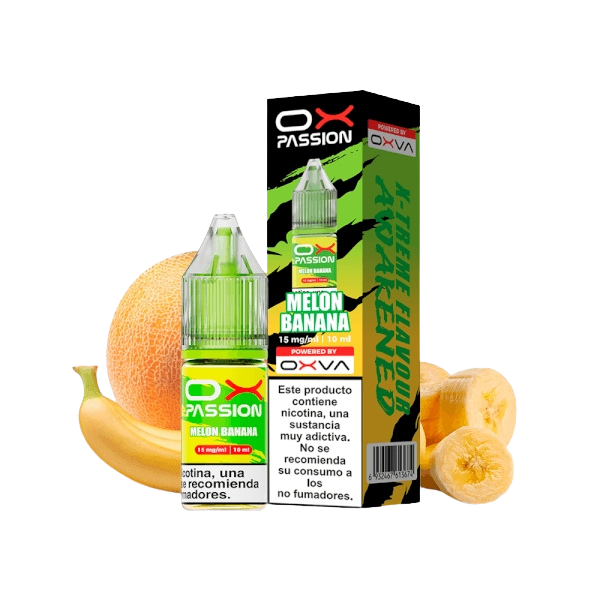 OXVA OX Passion Salts Melon Banana 10mg 10ml sales de nicotina sabor melón y plátano