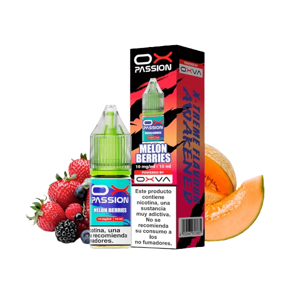 OXVA OX Passion Salts Melon Berries 10mg 10ml sales de nicotina sabor melón y frutos rojos
