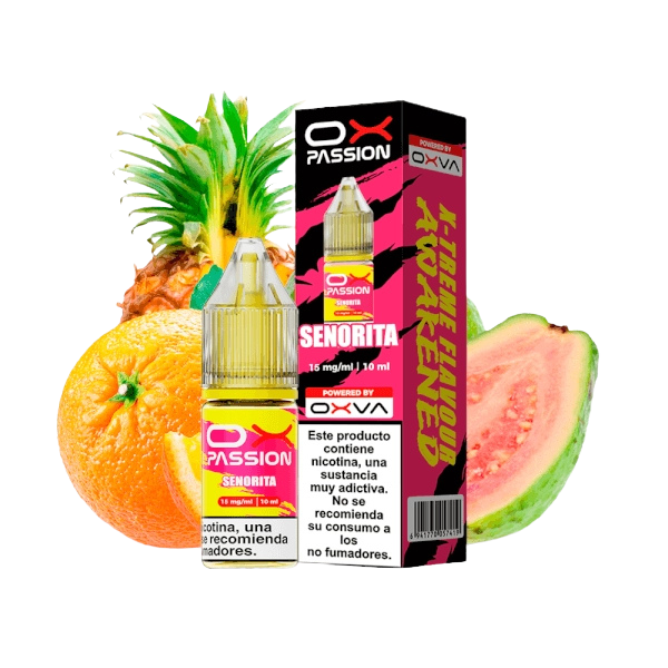 Oxva Ox Passion Salts Señorita 10ml – Piña, Guayaba y Naranja Tropical