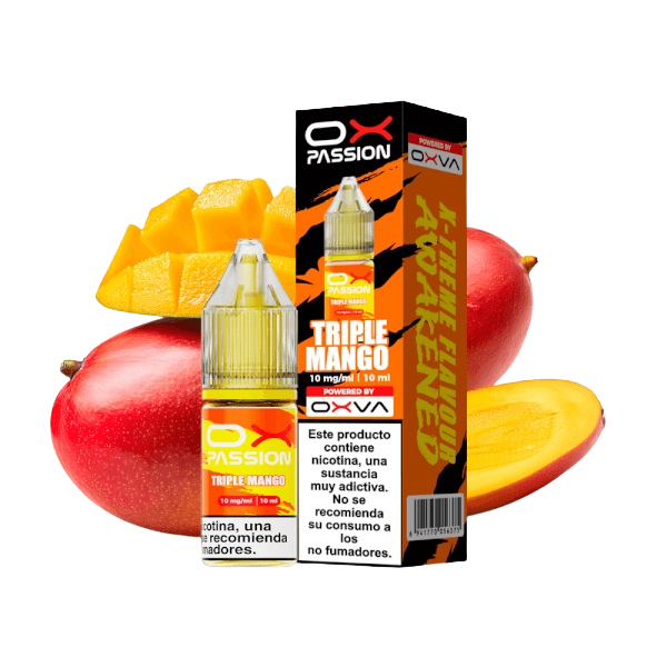 OXVA OX Passion Salts Triple Mango 20mg 10ml sales de nicotina sabor mango