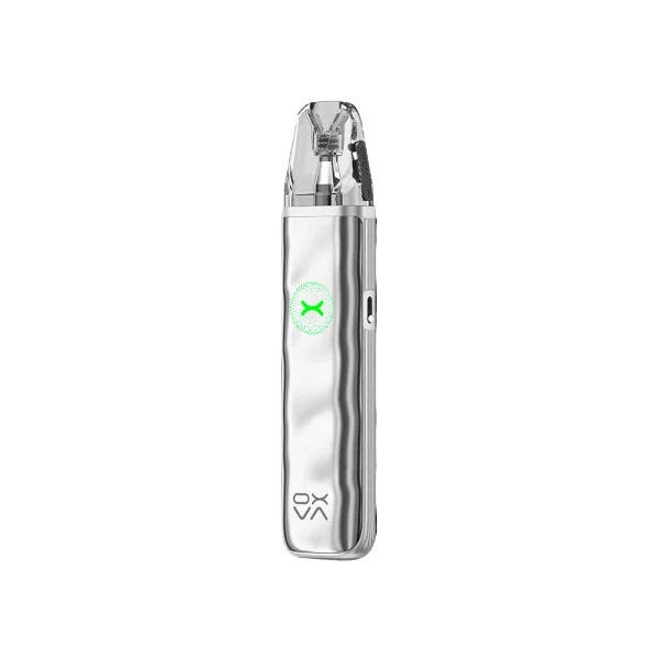 OXVA Xlim Go 2 Red Carbon pod kit dispositivo para vapear acabado gris metálico 