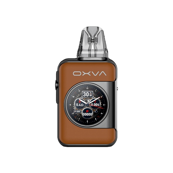 OXVA Xlim SQ Pro 2 Brown Leather pod kit dispositivo para vapear acabado marrón piel