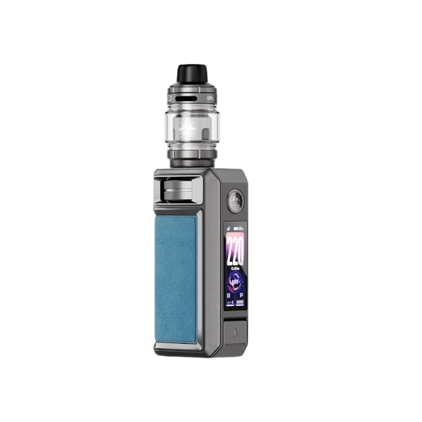 Vapeador Voopoo Drag 6 Kit 220W en color gris y azúl 